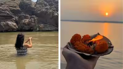 ‘Ganga Ma was embracing me’: Spanish creator breaks down after Varanasi visit, says ‘India is not seen with the eyes, it is seen with the soul’ | ‘Ganga Ma was embracing me’: Spanish creator breaks down after Varanasi visit, says ‘India is not seen with the eyes, it is seen with the soul’ |