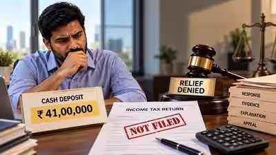 Bengaluru man had Rs 41.69 lakh unexplained cash deposits, filed no ITR, claimed income below Rs 5 lakh and said his wife and father paid his expenses; why ITAT still refused relief Bengaluru man had Rs 41.69 lakh unexplained cash deposits, filed no ITR, claimed income below Rs 5 lakh and said his wife and father paid his expenses; why ITAT still refused relief