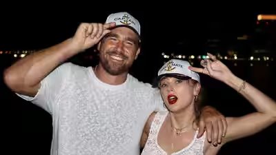 Taylor Swift and Travis Kelce celebrate Patrick Mahomes’ 31st birthday bash at his and Kelce’s steakhouse | Taylor Swift and Travis Kelce celebrate Patrick Mahomes’ 31st birthday bash at his and Kelce’s steakhouse |