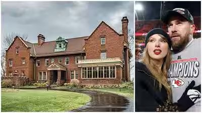 Taylor Swift and Travis Kelce’s $5.35 million, 21,000-sq-ft Ohio mansion privacy fence plans hit hurdle; Bratenahl board delays approval; neighbours raise concerns over Lake Erie views and property values | Taylor Swift and Travis Kelce’s $5.35 million, 21,000-sq-ft Ohio mansion privacy fence plans hit hurdle; Bratenahl board delays approval; neighbours raise concerns over Lake Erie views and property values |