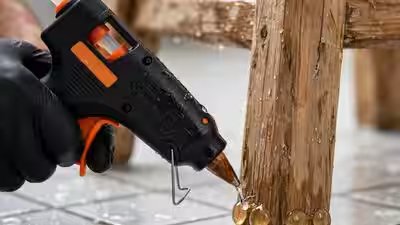 This DIY hot-glue trick could make a slippery bathroom stool grip better; but there’s a catch | This DIY hot-glue trick could make a slippery bathroom stool grip better; but there’s a catch |