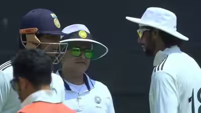 Watch: Tilak Varma’s intense exchange with Vaibhav Sooryavanshi in Duleep Trophy final | Cricket News Watch: Tilak Varma’s intense exchange with Vaibhav Sooryavanshi in Duleep Trophy final | Cricket News