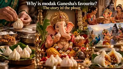 Why is modak Ganesha’s favourite? The story in the pleats Why is modak Ganesha’s favourite? The story in the pleats
