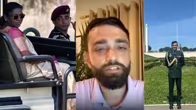 Rishabh Singh Sambyal: “I had never imagined I would give up this profession”: President’s former ADC Rishabh Singh Sambyal finally reveals why he retired from the army Rishabh Singh Sambyal: “I had never imagined I would give up this profession”: President’s former ADC Rishabh Singh Sambyal finally reveals why he retired from the army