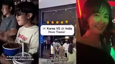 “I honestly thought there is an emergency”: Korean woman’s unexpected India movie theatre experience leaves her saying, “Now I actually think India’s system is better” “I honestly thought there is an emergency”: Korean woman’s unexpected India movie theatre experience leaves her saying, “Now I actually think India’s system is better”