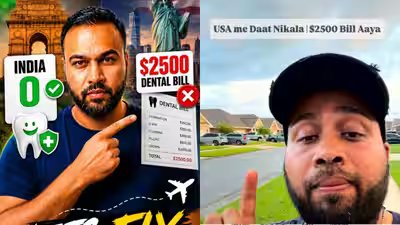 US dentist quotes ₹2.37 lakh for treatment of one tooth, NRI checks flight tickets to India US dentist quotes ₹2.37 lakh for treatment of one tooth, NRI checks flight tickets to India
