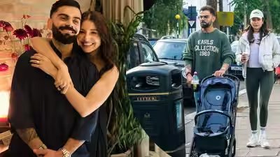 Virat Kohli and Anushka Sharma spotted on day out in London with son Akaay – PICS | Virat Kohli and Anushka Sharma spotted on day out in London with son Akaay – PICS |