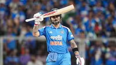 Virat Kohli becomes only the second after Sachin Tendulkar to reach 15,000 ODI runs | Cricket News Virat Kohli becomes only the second after Sachin Tendulkar to reach 15,000 ODI runs | Cricket News