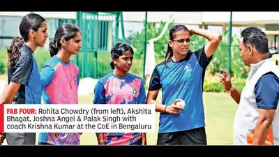 Gen Next sets the pace: Four young women fast bowlers eye India selection after 13,000-strong talent hunt | Cricket News Gen Next sets the pace: Four young women fast bowlers eye India selection after 13,000-strong talent hunt | Cricket News