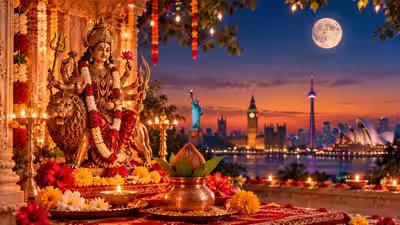 Navratri 2026: Start End Date, and Muhurat in the USA, UK, Canada and Australia Navratri 2026: Start End Date, and Muhurat in the USA, UK, Canada and Australia