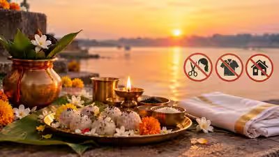 Pitru Paksha 2026: Why Haircuts, New Clothes, and Housewarmings Are Avoided During Shradh Pitru Paksha 2026: Why Haircuts, New Clothes, and Housewarmings Are Avoided During Shradh