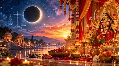 Navratri Begins the Morning After the 10/10 New Moon in Libra: Why the Timing Isn’t a Coincidence Navratri Begins the Morning After the 10/10 New Moon in Libra: Why the Timing Isn’t a Coincidence