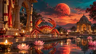 Mangal Neech in Kark (Cancer): These Rashis Should Avoid Impulsive Decisions During Navratri Mangal Neech in Kark (Cancer): These Rashis Should Avoid Impulsive Decisions During Navratri