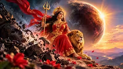 Pluto Turns Direct in the Middle of Navratri: Durga, Destruction and Rebirth Pluto Turns Direct in the Middle of Navratri: Durga, Destruction and Rebirth