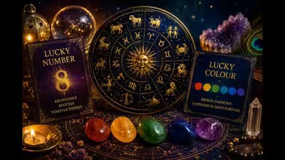Lucky Number and Colour Today, October 16, 2026: Mars Trine Saturn Rewards Discipline, Patience and Well-Planned Decisions Lucky Number and Colour Today, October 16, 2026: Mars Trine Saturn Rewards Discipline, Patience and Well-Planned Decisions