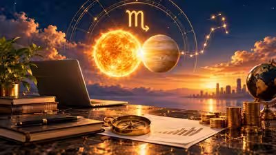 Career & Money Predictions, 23 October 2026: Sun Enters Scorpio and Meets Venus, Money, Important Professional Alliances in Focus Career & Money Predictions, 23 October 2026: Sun Enters Scorpio and Meets Venus, Money, Important Professional Alliances in Focus