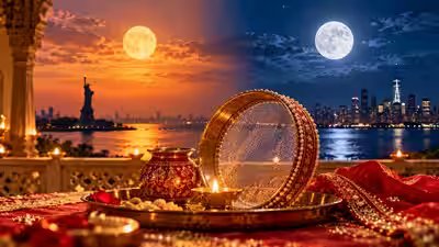 Karwa Chauth 2026 USA Date Confusion: Will Indian Families Celebrate on October 28 or 29? Karwa Chauth 2026 USA Date Confusion: Will Indian Families Celebrate on October 28 or 29?