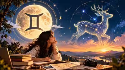 Gemini Moon in Mrigashira: Why Curiosity and Restlessness Peak Today Gemini Moon in Mrigashira: Why Curiosity and Restlessness Peak Today