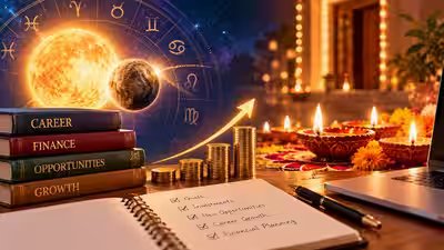 Weekly Career & Money Horoscope Predictions, 2 to 8 November 2026: Mercury Retrograde Meets the Sun Before Diwali; Expect Financial Surprises Weekly Career & Money Horoscope Predictions, 2 to 8 November 2026: Mercury Retrograde Meets the Sun Before Diwali; Expect Financial Surprises