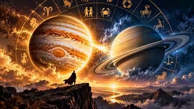 Jupiter-Saturn Tension Before Jupiter’s Big Move: These 4 Zodiac Signs Face a Money Reality Check Jupiter-Saturn Tension Before Jupiter’s Big Move: These 4 Zodiac Signs Face a Money Reality Check