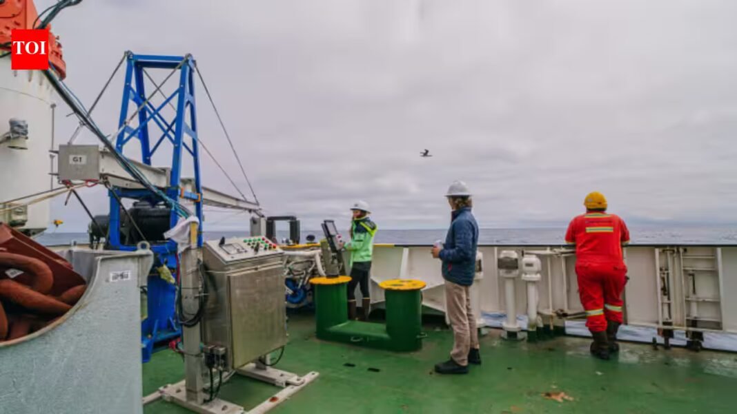 In 2021, scientists released fluorescent dye 1,870 metres deep in the North Atlantic; tracking it revealed canyon water rising about 100 metres a day, around 10,000 times the global average In 2021, scientists released fluorescent dye 1,870 metres deep in the North Atlantic; tracking it revealed canyon water rising about 100 metres a day, around 10,000 times the global average