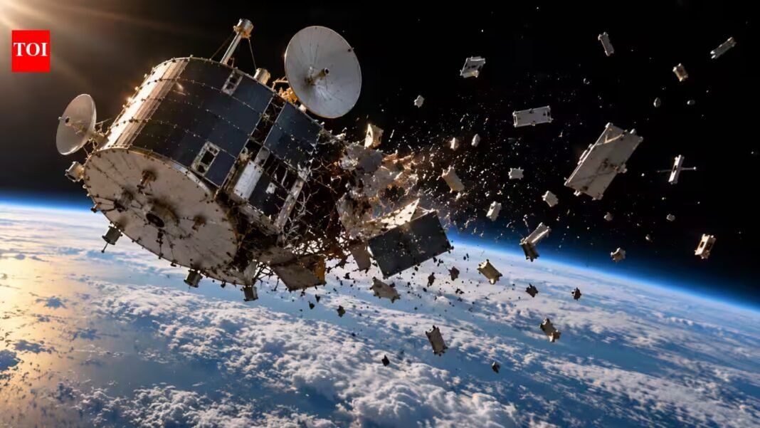 US spy satellite launched to monitor Soviet radar and named after Farrah Fawcett breaks apart 775 km above Earth after 38 years | US spy satellite launched to monitor Soviet radar and named after Farrah Fawcett breaks apart 775 km above Earth after 38 years |