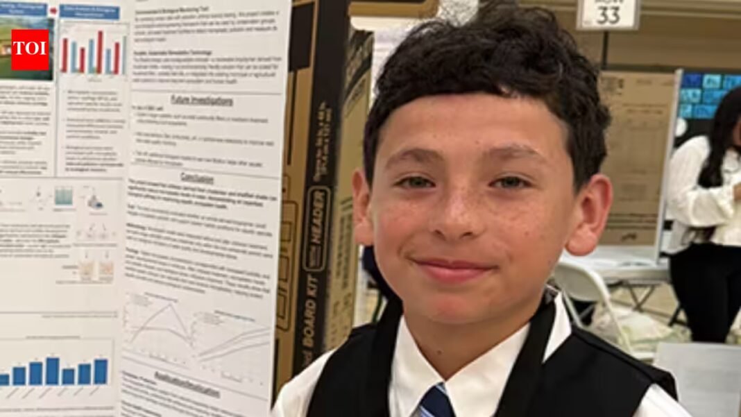 Meet Nathan Gael Montelongo, the La Joya, Texas seventh-grader who turned restaurant shellfish shells into chitosan, improved polluted Rio Grande water and designed a self-dosing cleanup raft Meet Nathan Gael Montelongo, the La Joya, Texas seventh-grader who turned restaurant shellfish shells into chitosan, improved polluted Rio Grande water and designed a self-dosing cleanup raft