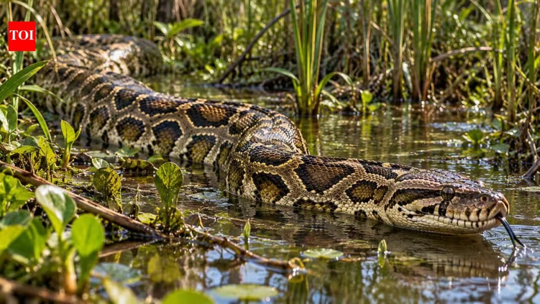Florida’s Burmese pythons are carrying three previously unknown RNA viruses; scientists are investigating whether they could reach native snakes | Florida’s Burmese pythons are carrying three previously unknown RNA viruses; scientists are investigating whether they could reach native snakes |
