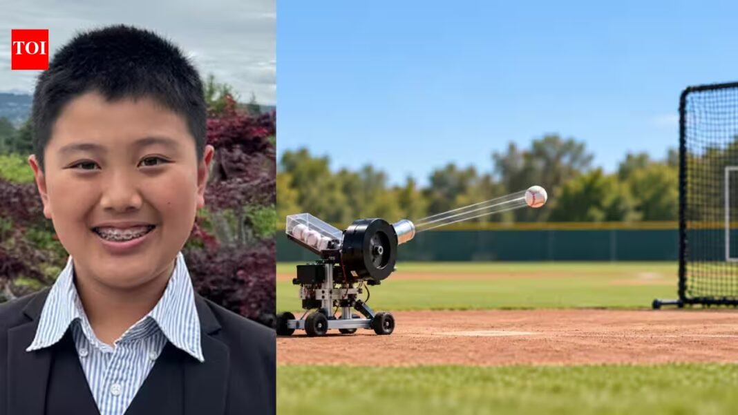 Meet Andrew Sun-Zhuang, the Washington baseball player who built a $260 AI pitching machine with 94% strike accuracy and reached a national STEM final | Meet Andrew Sun-Zhuang, the Washington baseball player who built a $260 AI pitching machine with 94% strike accuracy and reached a national STEM final |