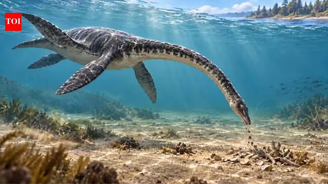 Ancient marine reptiles may have swum to shore to vomit; Jurassic fossils reveal a strange behaviour seen in seals today | Ancient marine reptiles may have swum to shore to vomit; Jurassic fossils reveal a strange behaviour seen in seals today |