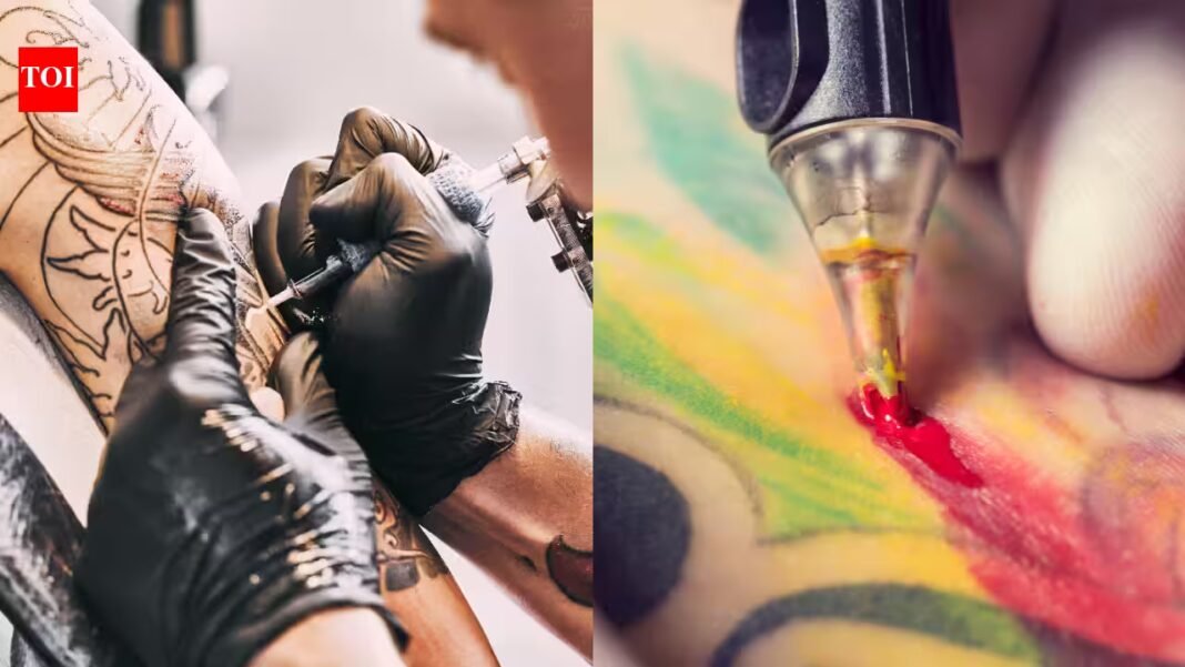 Researchers developed tattoo inks that can be switched on with ultraviolet light and made to disappear in sunlight; tests found the colours remained switchable in skin for up to 2.2 years, opening possible medical uses Researchers developed tattoo inks that can be switched on with ultraviolet light and made to disappear in sunlight; tests found the colours remained switchable in skin for up to 2.2 years, opening possible medical uses