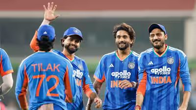 Abhishek’s blitz, Arshdeep’s strikes help India beat West Indies by 14 runs in Indore, take 2-1 lead in T20I series | Cricket News Abhishek’s blitz, Arshdeep’s strikes help India beat West Indies by 14 runs in Indore, take 2-1 lead in T20I series | Cricket News