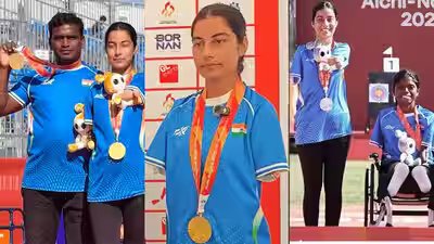 Sheetal Devi strikes double gold again! Indian archer repeats 2023 Asian Para Games medal feat in 2026 | Asian Para Games 2026 News Sheetal Devi strikes double gold again! Indian archer repeats 2023 Asian Para Games medal feat in 2026 | Asian Para Games 2026 News