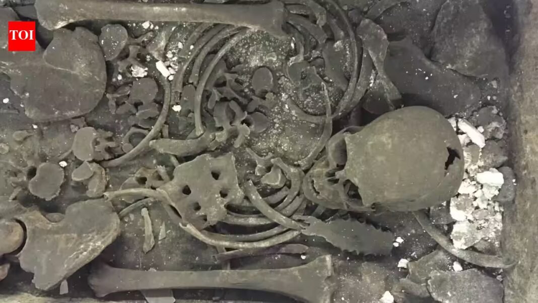 In 1869, a Roman sarcophagus at Westminster Abbey puzzled archaeologists with a medieval cross on its lid; 157 years later, dating of the skeleton points to an 11th-century abbot, not the Roman named on the tomb In 1869, a Roman sarcophagus at Westminster Abbey puzzled archaeologists with a medieval cross on its lid; 157 years later, dating of the skeleton points to an 11th-century abbot, not the Roman named on the tomb
