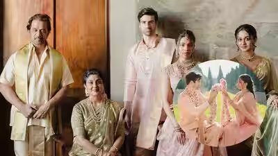 Arjun Sarja’s younger daughter Anjana Arjun marries longtime partner Isai; shares wedding photo with the caption ‘To forever’ | Tamil Movie News Arjun Sarja’s younger daughter Anjana Arjun marries longtime partner Isai; shares wedding photo with the caption ‘To forever’ | Tamil Movie News