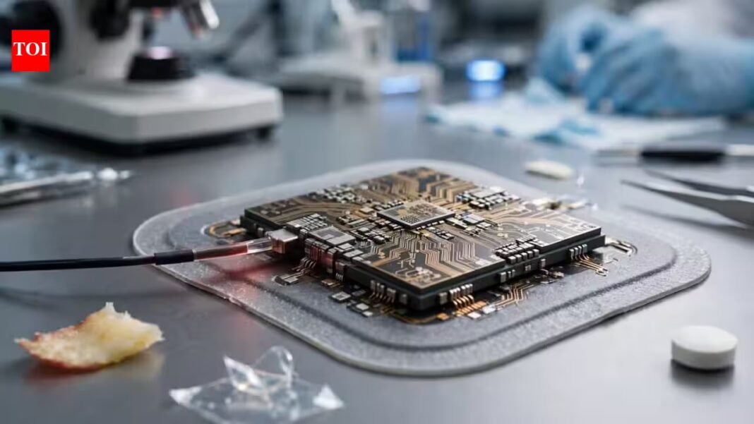 University of Cambridge researchers develop a $10 spectrometer chip that identifies food, plastics and pharmaceuticals, with potential applications in wearable health monitoring | University of Cambridge researchers develop a $10 spectrometer chip that identifies food, plastics and pharmaceuticals, with potential applications in wearable health monitoring |