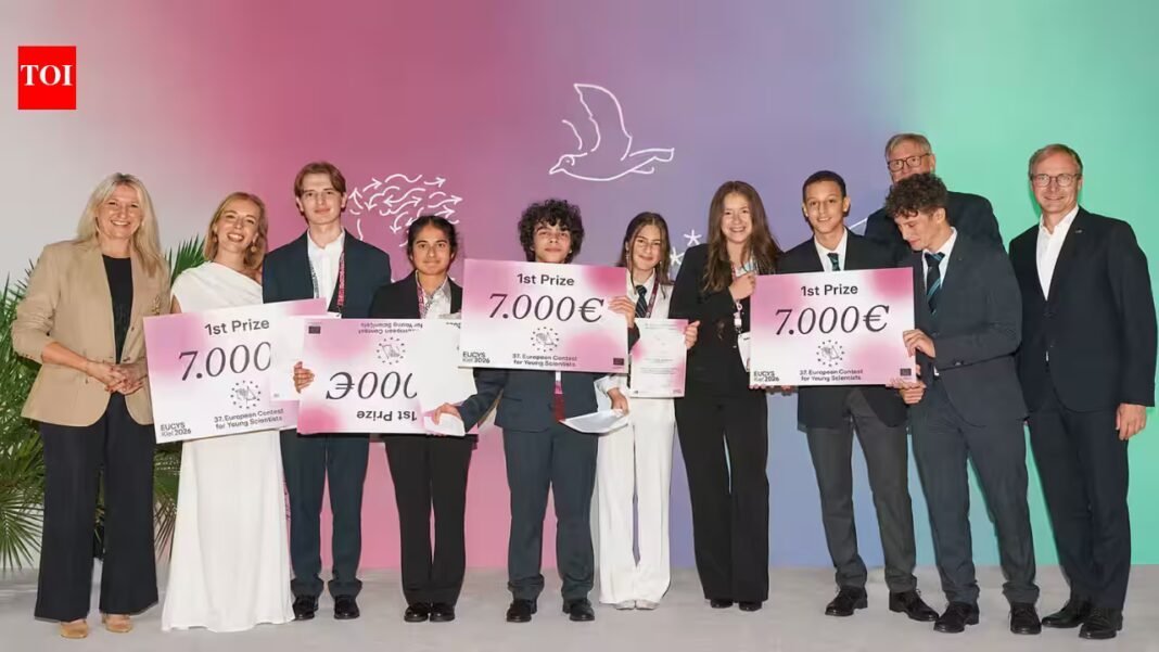 Three teenagers win €7,000 for a €20 device that listens to plants for signs of crop stress, offering farmers a cheaper alternative to equipment costing thousands | Three teenagers win €7,000 for a €20 device that listens to plants for signs of crop stress, offering farmers a cheaper alternative to equipment costing thousands |