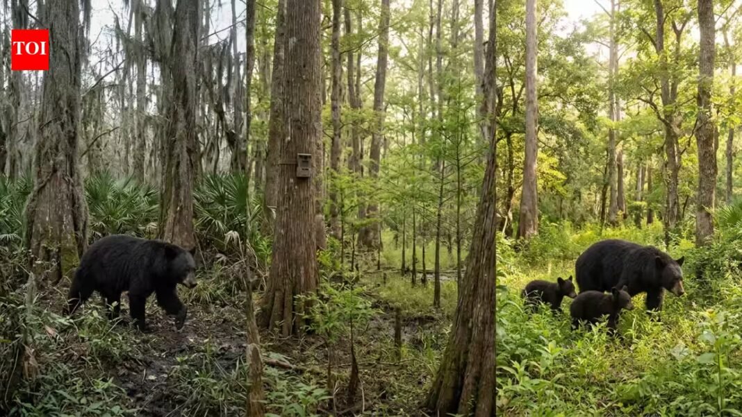 In 1992, the Louisiana black bear faced endangered status with just 150 animals in its habitat, but decades of conservation helped the species recover and gain removal from the federal list in 2016 | In 1992, the Louisiana black bear faced endangered status with just 150 animals in its habitat, but decades of conservation helped the species recover and gain removal from the federal list in 2016 |