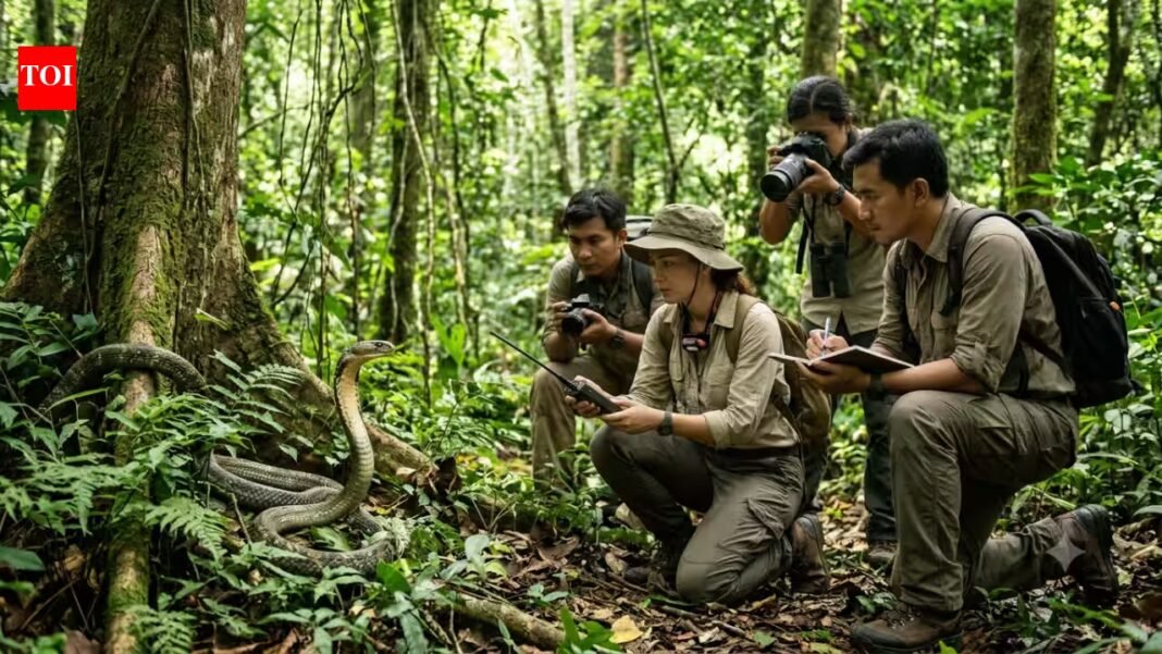 In 2025, scientists examined three king cobra encounters in Thailand, revealing a little-known side of the venomous snakes that had long been missing from scientific research | In 2025, scientists examined three king cobra encounters in Thailand, revealing a little-known side of the venomous snakes that had long been missing from scientific research |