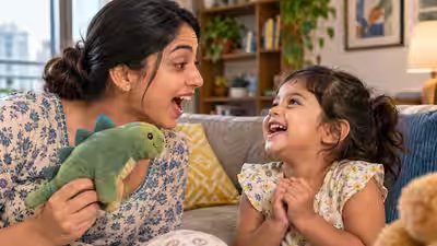 Psychology says children who ask you to repeat a silly word again and again may be enjoying more than the joke Psychology says children who ask you to repeat a silly word again and again may be enjoying more than the joke