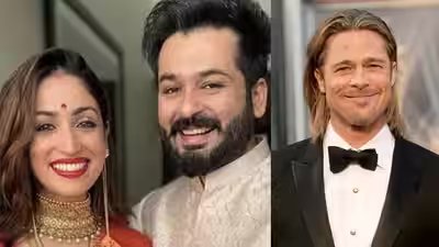 ‘Meri nazar Aditya Dhar pe hi rahegi’: Yami Gautam’s romantic response when asked about sharing an auto with Brad Pitt, leaves fans gushing | Hindi Movie News ‘Meri nazar Aditya Dhar pe hi rahegi’: Yami Gautam’s romantic response when asked about sharing an auto with Brad Pitt, leaves fans gushing | Hindi Movie News