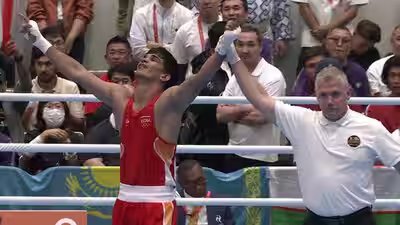 Three golds in a day! Ankush Panghal completes Indian boxing hat-trick at Asian Games | Asian Games 2026 News Three golds in a day! Ankush Panghal completes Indian boxing hat-trick at Asian Games | Asian Games 2026 News