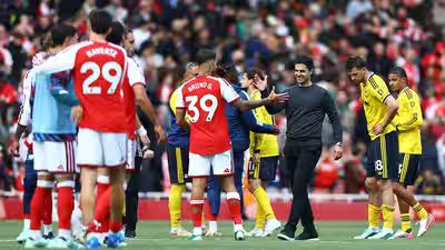 Arsenal survive Leeds scare as Arteta’s inspired triple substitution sparks comeback win in Premier League | Football News Arsenal survive Leeds scare as Arteta’s inspired triple substitution sparks comeback win in Premier League | Football News