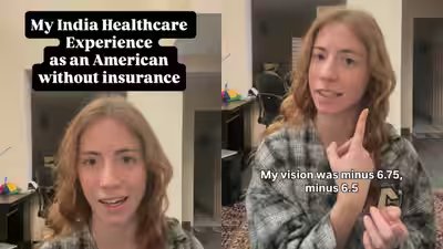 ‘I almost thought surgery was impossible, my eyes were so bad… now I can see almost 20/20’: American woman gets eye surgery in India without insurance, praises Indian healthcare ‘I almost thought surgery was impossible, my eyes were so bad… now I can see almost 20/20’: American woman gets eye surgery in India without insurance, praises Indian healthcare