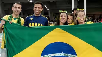 IND vs BRA: From Chennai to Bhopal, Brazil supporters bring samba flair to Kolkata | Football News IND vs BRA: From Chennai to Bhopal, Brazil supporters bring samba flair to Kolkata | Football News