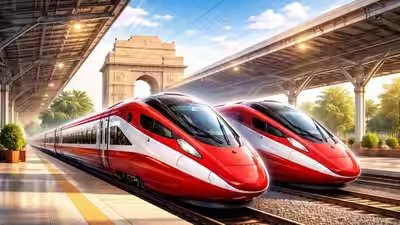 Delhi-Varanasi in less than 4 hours, Mumbai-Pune in 48 minutes, Chennai-Bengaluru in over 1 hour: Indian Railways bets on seven new bullet train corridors in Rs 16 lakh crore high-speed push Delhi-Varanasi in less than 4 hours, Mumbai-Pune in 48 minutes, Chennai-Bengaluru in over 1 hour: Indian Railways bets on seven new bullet train corridors in Rs 16 lakh crore high-speed push