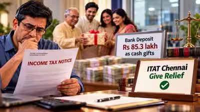 Man deposits Rs 85.3 lakh received as cash gifts from wife, relatives; income tax calls it unexplained and sends notice, but ITAT Chennai accepts gift deeds and gives relief Man deposits Rs 85.3 lakh received as cash gifts from wife, relatives; income tax calls it unexplained and sends notice, but ITAT Chennai accepts gift deeds and gives relief