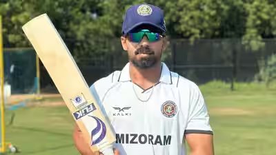 Ranji Trophy: Chinmay Sutar creates history with unbeaten 400, becomes only second Indian to reach the milestone | Cricket News Ranji Trophy: Chinmay Sutar creates history with unbeaten 400, becomes only second Indian to reach the milestone | Cricket News