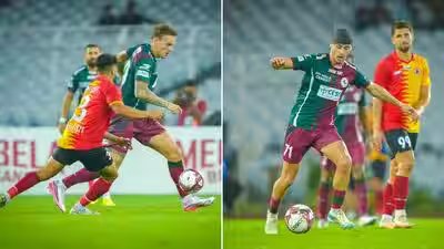 IFA Shield Final 2026: Zeljkovic goal seals 1-0 win for Mohun Bagan over East Bengal | Football News IFA Shield Final 2026: Zeljkovic goal seals 1-0 win for Mohun Bagan over East Bengal | Football News