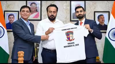 Kolkata to bring El Clasico to India with blockbuster Barcelona vs Real Madrid Legends clash on Nov 25: Luis Figo, Puyol among expected names | Football News Kolkata to bring El Clasico to India with blockbuster Barcelona vs Real Madrid Legends clash on Nov 25: Luis Figo, Puyol among expected names | Football News